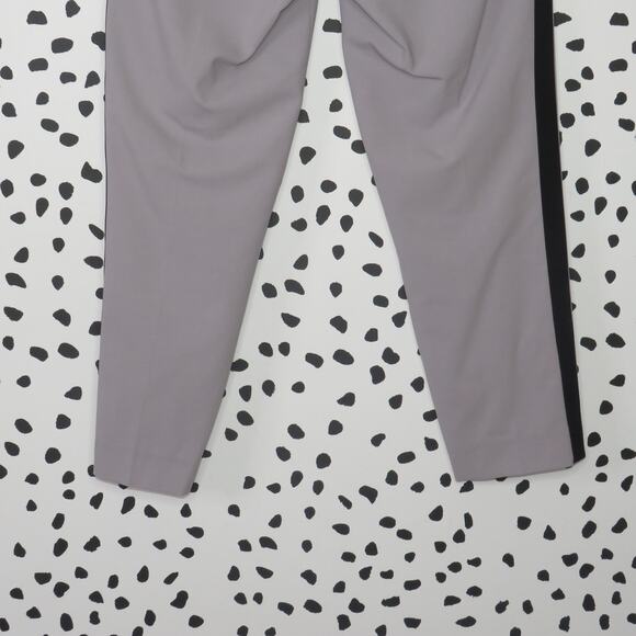 Vince Gray Tuxedo Stripe Wool Blend Trouser Pants - Picture 7 of 10